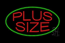 Plus Size LED Signs